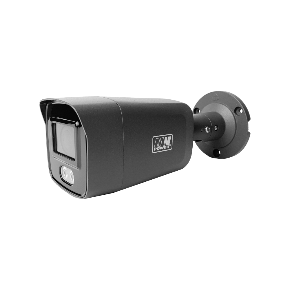 Kamera IP Tuba 4MPX ColorVu, 2.8mm, WDR 120dB, BLC, ANR, IP67, H.264 / H.265 / MJPEG SZARA