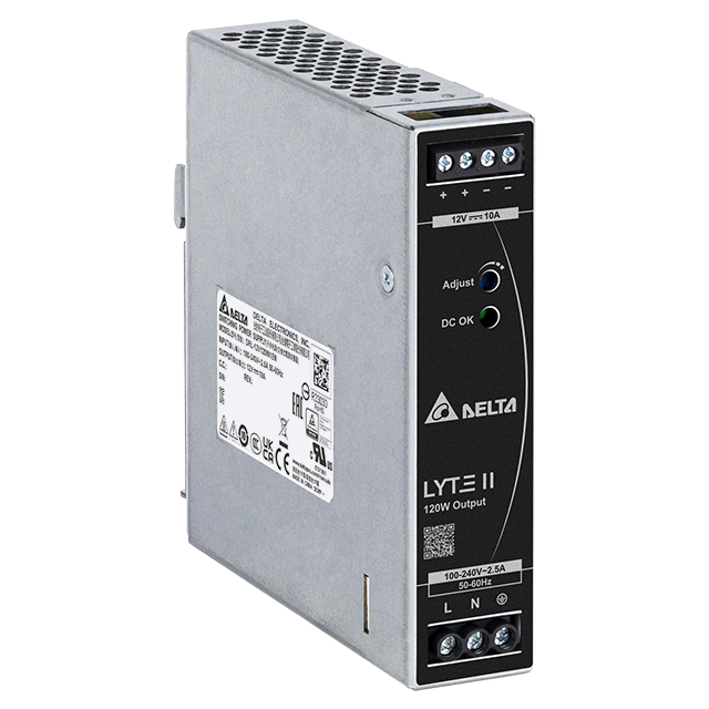 Delta DIN Rail 12V/10A, LYTE II