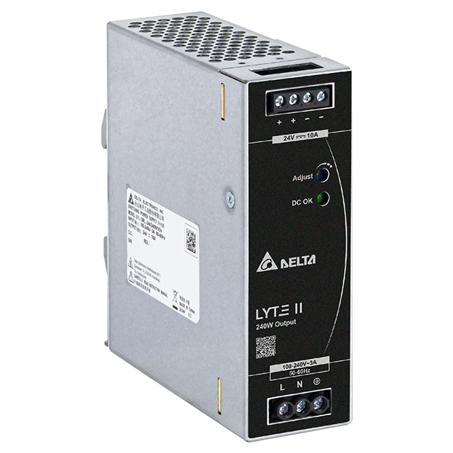 Delta DIN Rail 24V/10A LYTE II