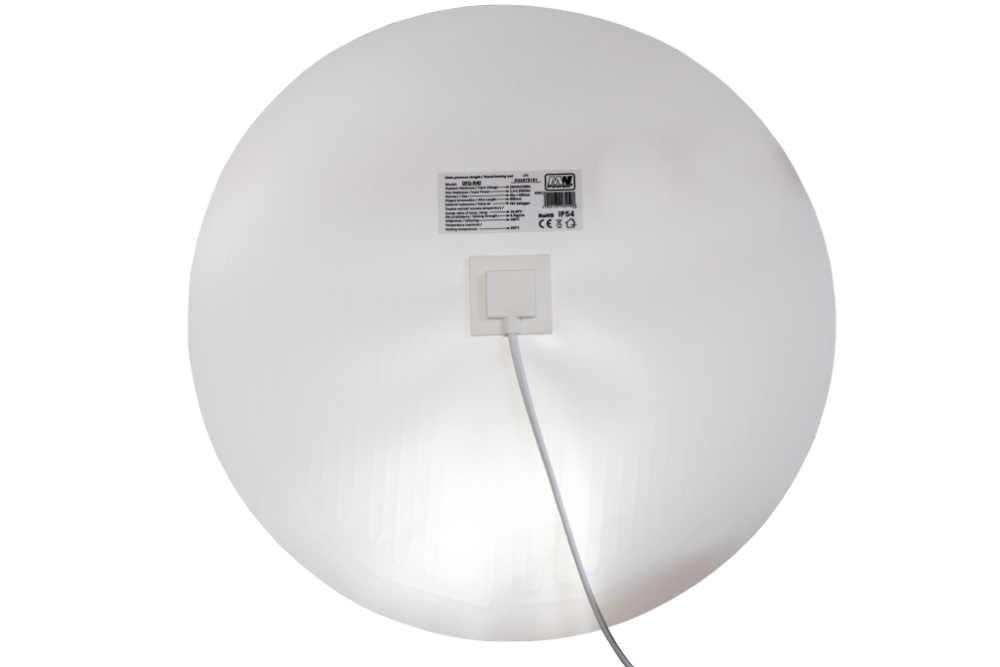 Mirrors round defogger 40 cm diameter, 230VAC