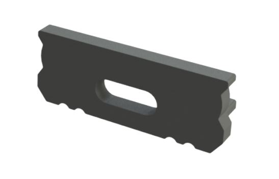 czarna zaślepka z otworem GLS1 endcap black with hole