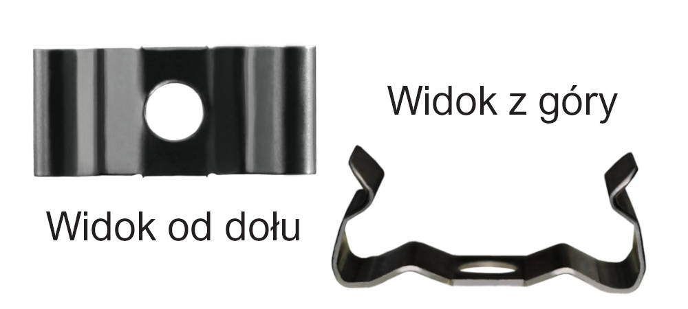 Uchwyt montażowy do profilu GLS1, GLS2 metalowy